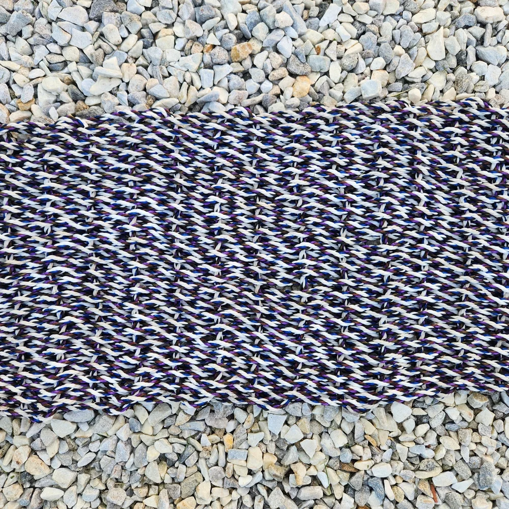 Woven Multicolor Door Mat
